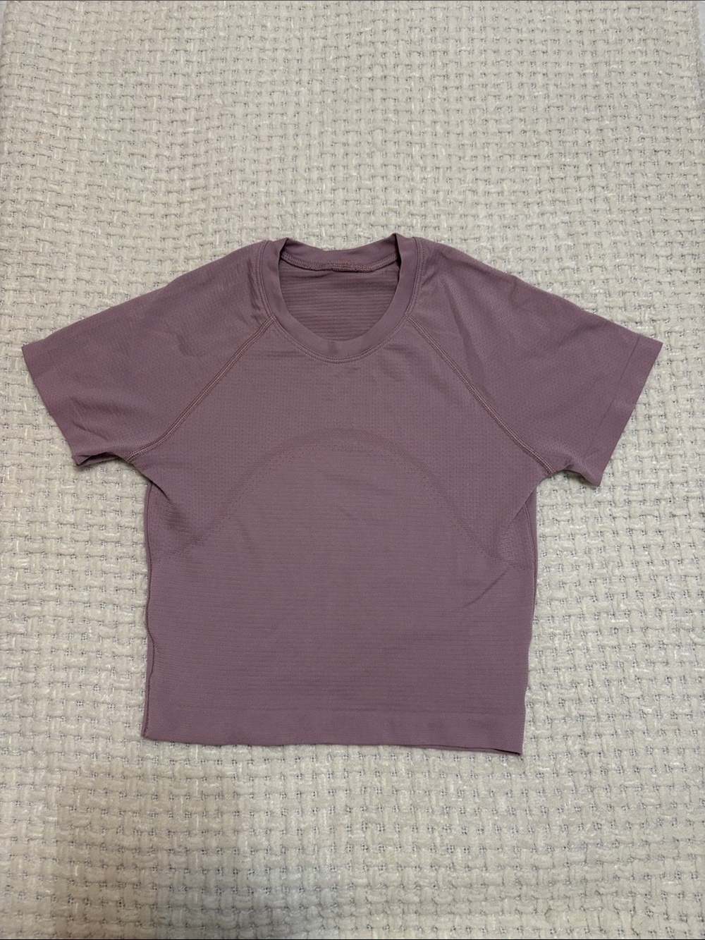 Lululemon Women's cropped swiftly Mauve